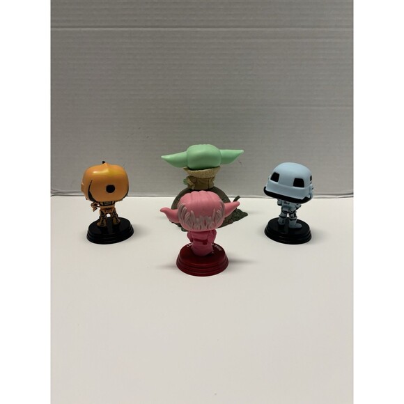 Funko Pop Bobble Head (4) 5 Piece Star Wars Lot - Picture 7 of 16